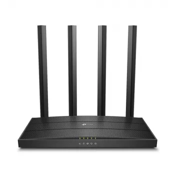 TP-Link Archer C6 belaidis maršrutizatorius Fast Ethernet Dual-band (2,4 GHz / 5 GHz) Baltas
