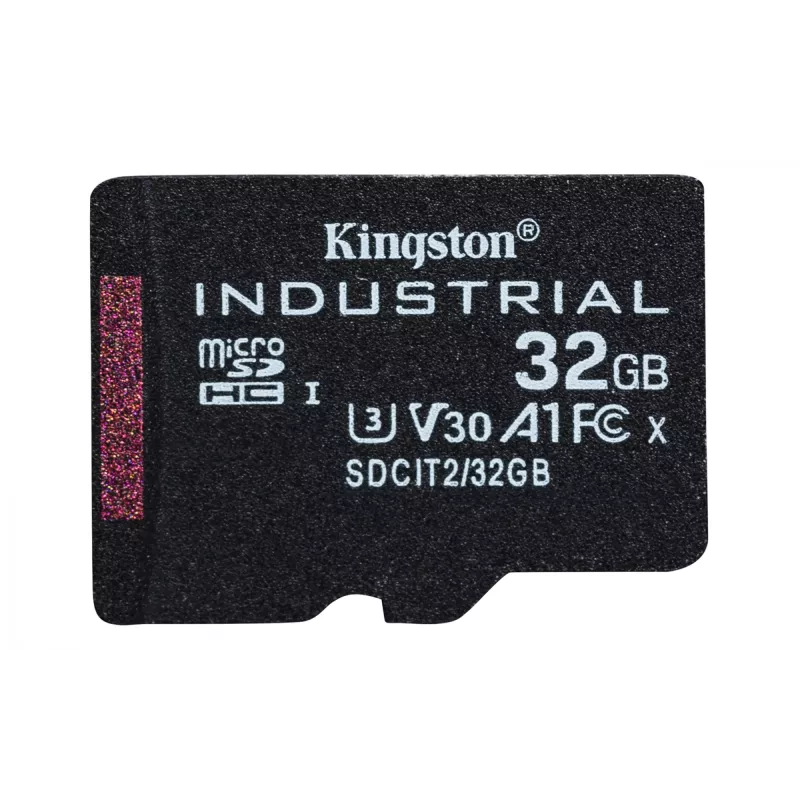 Kingston Technology 32GB microSDHC Industrial C10 A1 pSLC kortelė su SD adapteriu