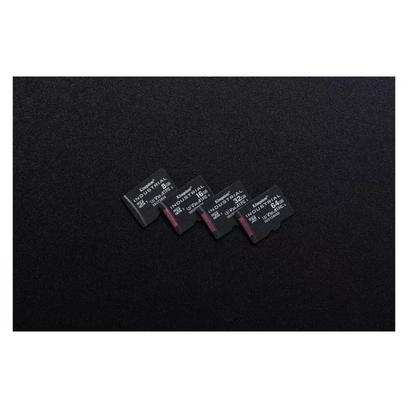 Kingston Technology 32GB microSDHC Industrial C10 A1 pSLC kortelė su SD adapteriu