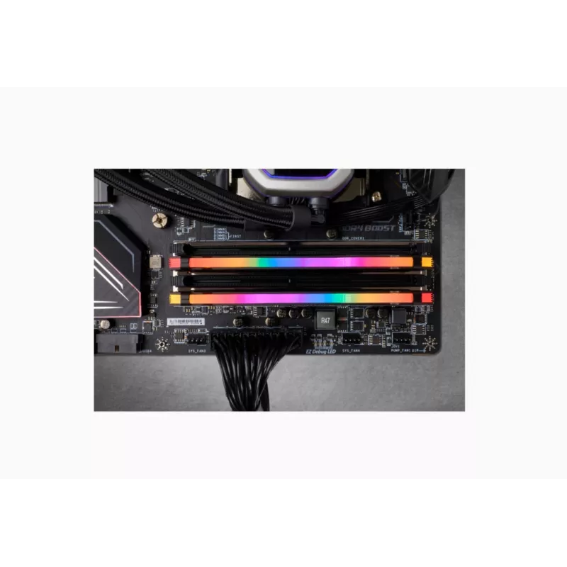 CORSAIR Vengeance RGB Pro 32GB (2x16GB) DDR4 3200MHz CL16 atminties rinkinys, juodas
