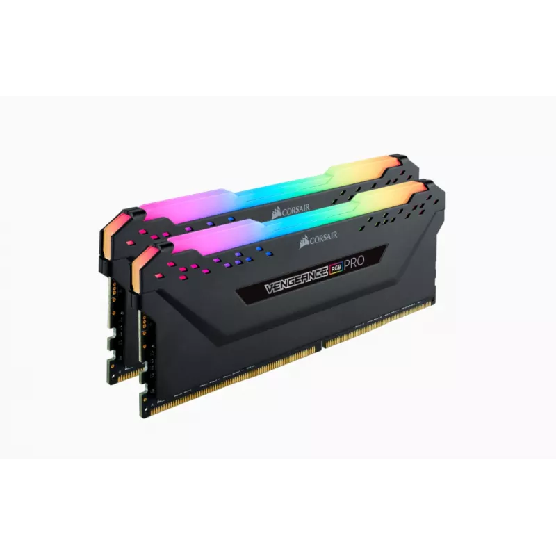 CORSAIR Vengeance RGB Pro 32GB (2x16GB) DDR4 3200MHz CL16 atminties rinkinys, juodas