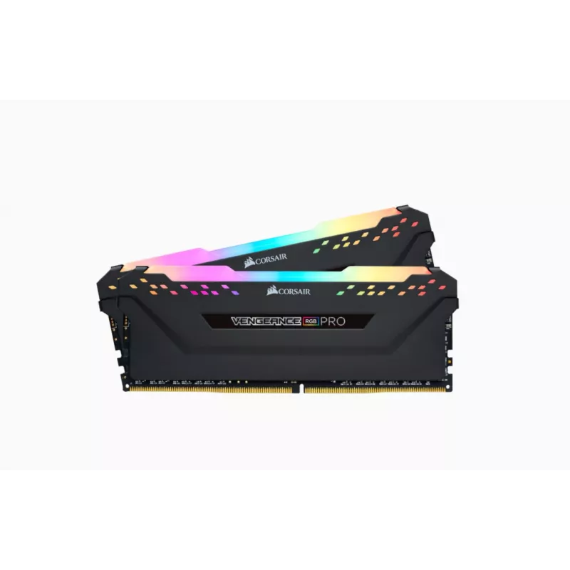 CORSAIR Vengeance RGB Pro 32GB (2x16GB) DDR4 3200MHz CL16 atminties rinkinys, juodas