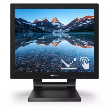 Philips 172B9TL/00 43,2 cm (17 colių) 1280 × 1024 pikselių Full HD LCD liečiamasis monitorius, juodas