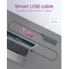 ICY BOX IB-HUB1701-C3 USB 3.2 Gen 1 (3.1 Gen 1) Type-B 5000 Mbit/s Antracito