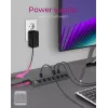 ICY BOX IB-HUB1701-C3 USB 3.2 Gen 1 (3.1 Gen 1) Type-B 5000 Mbit/s Antracito