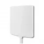 Kryptinė lauko 5G LTE antena QOLTEC 57022 — 14 dBi, 700–3800 MHz, 50 Ω, varinis korpusas