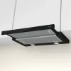 Gartraukis Gorenje TH62E4B pusiau įmontuojamas (ištraukiamas) juodas 450 m³/h