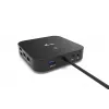 i-tec USB-C HDMI DP dokavimo stotelė su Power Delivery 100 W