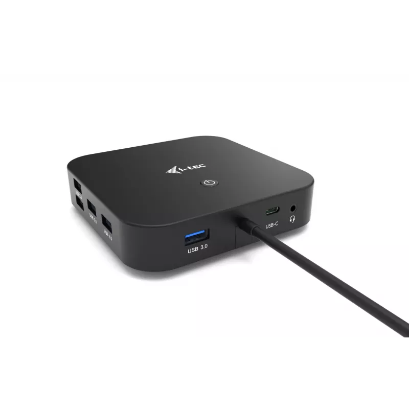 i-tec USB-C HDMI DP dokavimo stotelė su Power Delivery 100 W