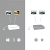 i-tec USB-C HDMI DP dokavimo stotelė su Power Delivery 100 W