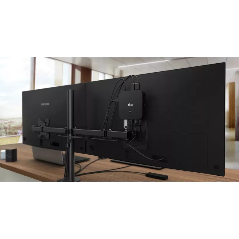 i-tec USB-C HDMI DP dokavimo stotelė su Power Delivery 100 W
