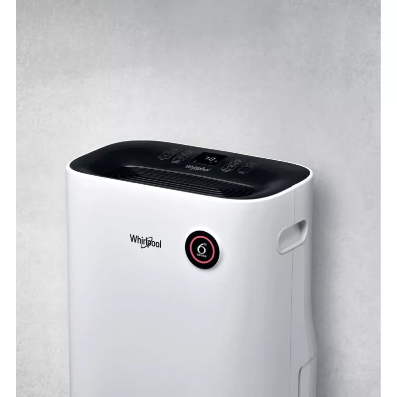 Oro sausintuvas Whirlpool DE20W5252 6,5 L 44 dB 420 W juodai baltas