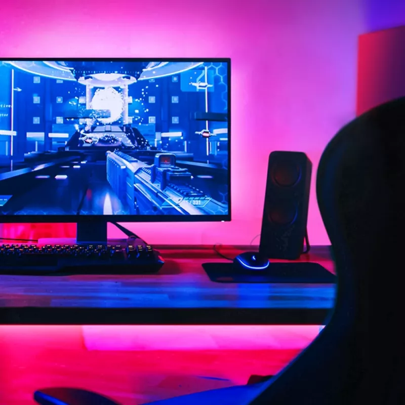 TP-Link Tapo Smart Wi-Fi šviesos juosta, universali, vidaus/lauko, RGB, 5 m