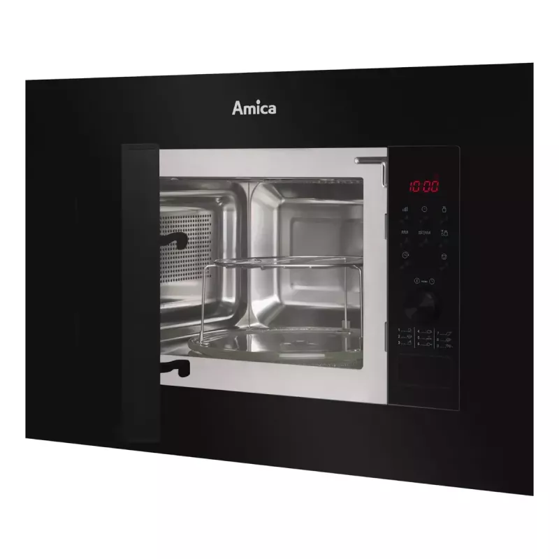 Įmontuojama mikrobangų krosnelė Amica AMGB20E2GB, 800 W, 20 L