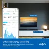 TP-Link Tapo P110 Mini išmanusis Wi-Fi kištukas su energijos stebėjimu, baltas