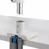 Monitorinis stovas ART RAMM L-19GD 17–32 colių, dujinė asistencija, 2–9 kg, 2x USB 3.0, baltas, spaustuvas