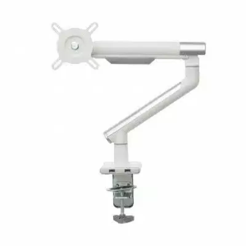 Monitorinis stovas ART RAMM L-19GD 17–32 colių, dujinė asistencija, 2–9 kg, 2x USB 3.0, baltas, spaustuvas