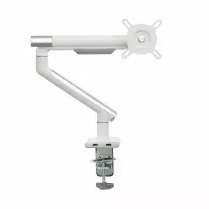 Monitorinis stovas ART RAMM L-19GD 17–32 colių, dujinė asistencija, 2–9 kg, 2x USB 3.0, baltas, spaustuvas