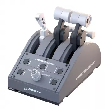 Thrustmaster TCA Quadrant Boeing Edition piloto lėktuvo valdymo pultas, pilka, USB, PC, Xbox