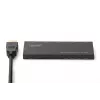 DIGITUS itin plonas HDMI skirstytuvas, 1x4, 4K/60Hz HDR, HDCP 2.2, 18 Gbps, maitinamas per Micro USB