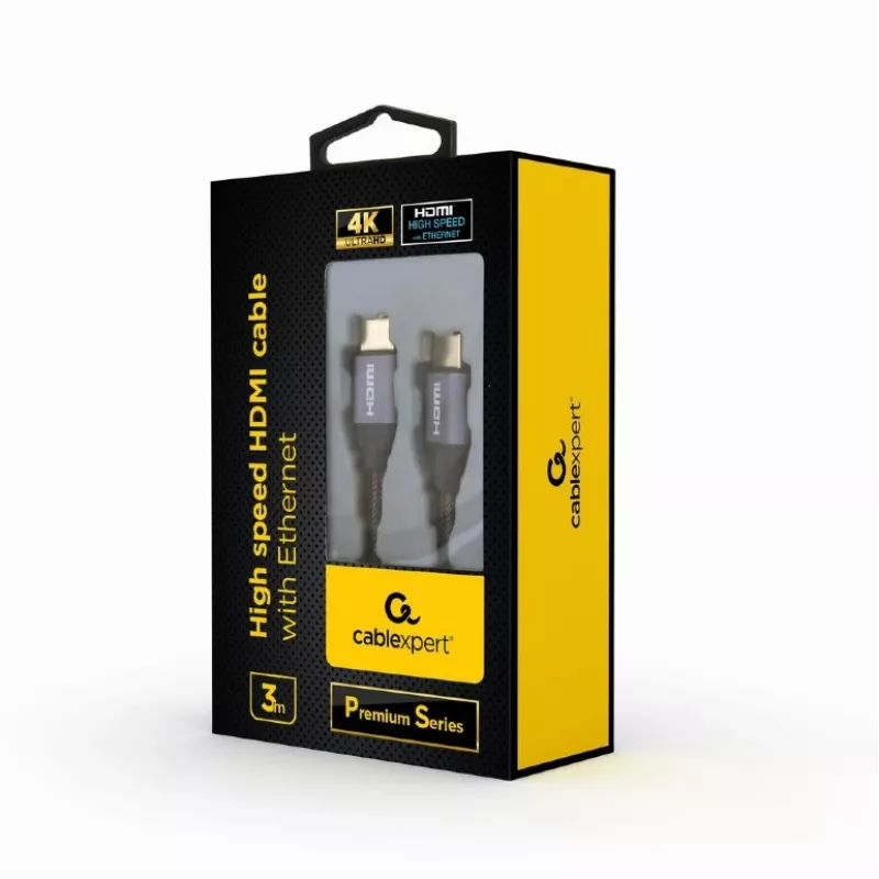 GEMBIRD High Speed HDMI laidas su Ethernet - Premium Series, 3,0 m