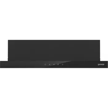 Gorenje TH64E4BG Pusiau įmontuojamas (ištraukiamas) gartraukis juodas 450 m³/h