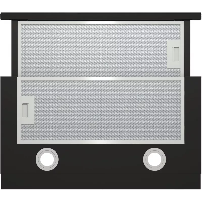 Gorenje TH64E4BG Pusiau įmontuojamas (ištraukiamas) gartraukis juodas 450 m³/h