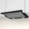 Gorenje TH64E4BG Pusiau įmontuojamas (ištraukiamas) gartraukis juodas 450 m³/h