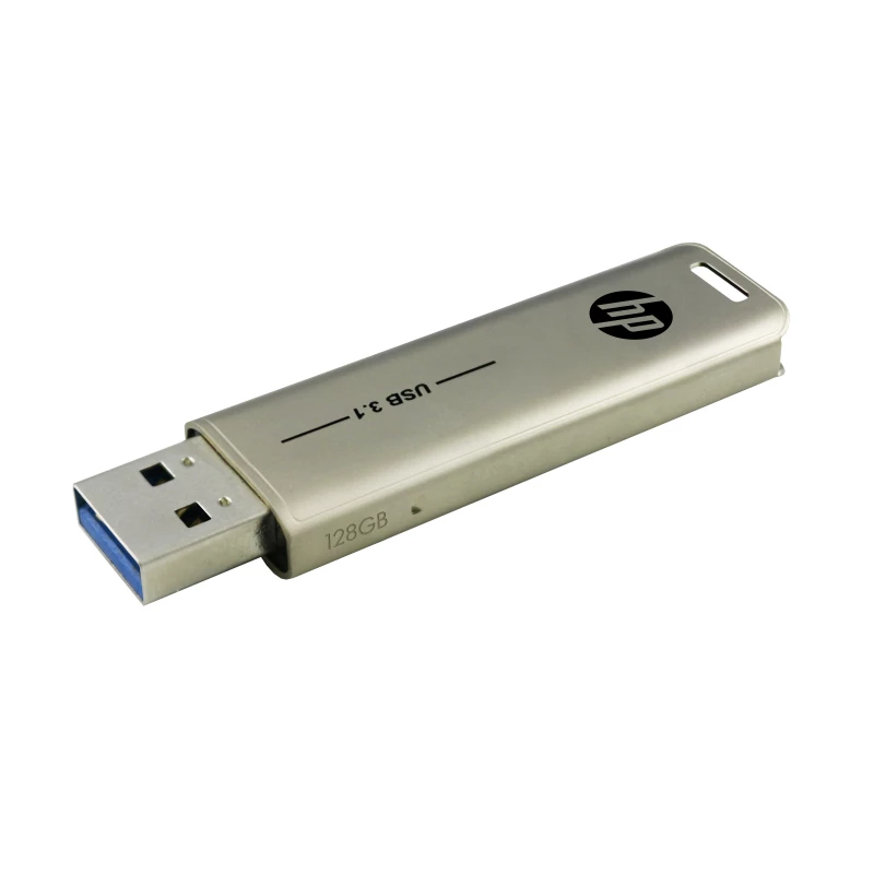 HP x796w USB atmintukas 128 GB USB Type-A 3.2 Gen 1 sidabrinis