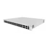 Valdomas L3 jungiklis MikroTik CRS354-48P-4S+2Q+RM — 48× Gigabit RJ-45, 4× SFP+, 2× QSFP+, 48 PoE prievadų