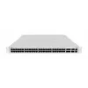 Valdomas L3 jungiklis MikroTik CRS354-48P-4S+2Q+RM — 48× Gigabit RJ-45, 4× SFP+, 2× QSFP+, 48 PoE prievadų