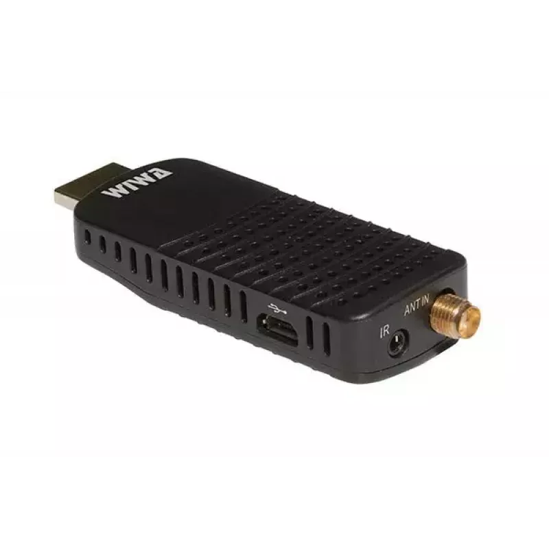 DVB-T/DVB-T2 imtuvas WIWA H.265 MINI – H.265 HD skaitmeninis antžeminis imtuvas, Full HD, HDMI, USB, 5V/1,5A