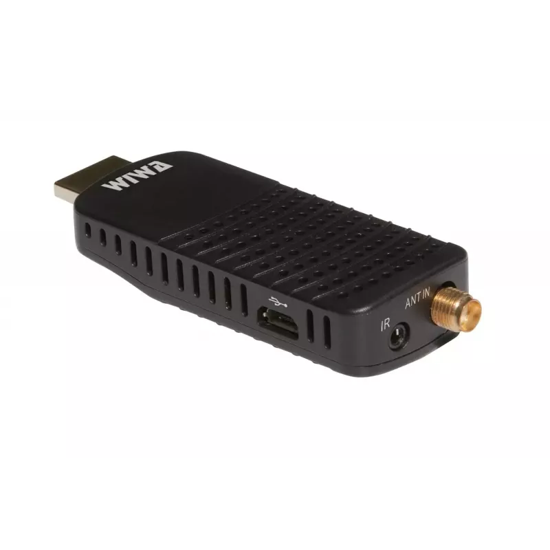 DVB-T/DVB-T2 imtuvas WIWA H.265 MINI – H.265 HD skaitmeninis antžeminis imtuvas, Full HD, HDMI, USB, 5V/1,5A