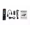 DVB-T/DVB-T2 imtuvas WIWA H.265 MINI – H.265 HD skaitmeninis antžeminis imtuvas, Full HD, HDMI, USB, 5V/1,5A