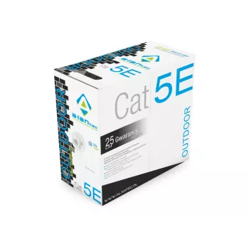 ALANTEC Patch Laidas - Cat5e - UTP - 305m - Juodas (kiu5outs305)