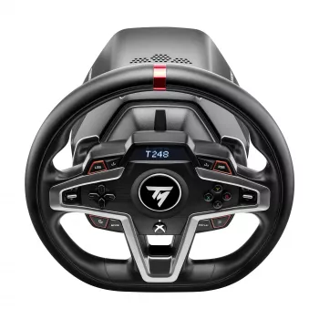Thrustmaster T248 Black USB vairas + Pedalai Analoginis / Skaitmeninis PC, PlayStation 4, PlayStation 5