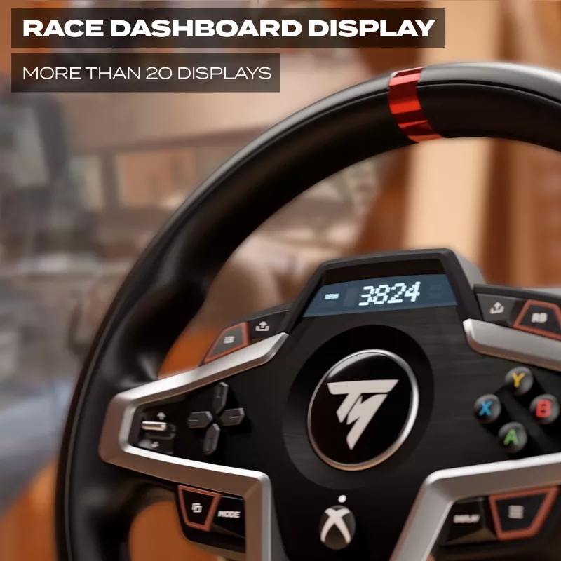 Thrustmaster T248X lenktynių vairas su pedalų komplektu, Xbox/PC, juodas
