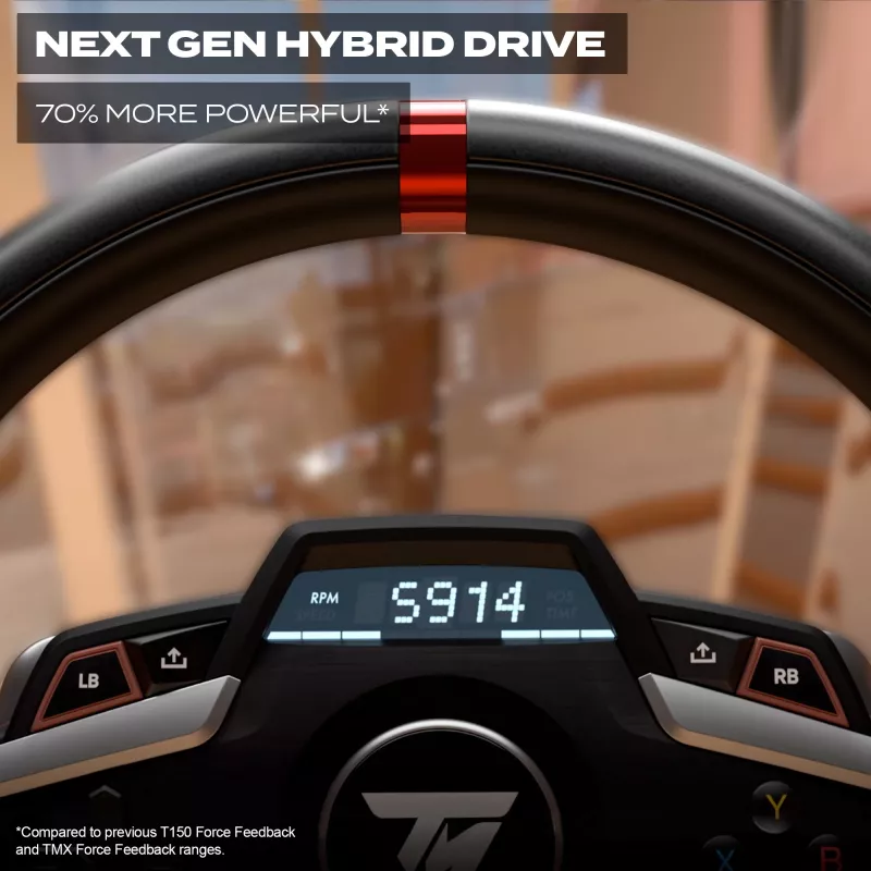 Thrustmaster T248X lenktynių vairas su pedalų komplektu, Xbox/PC, juodas