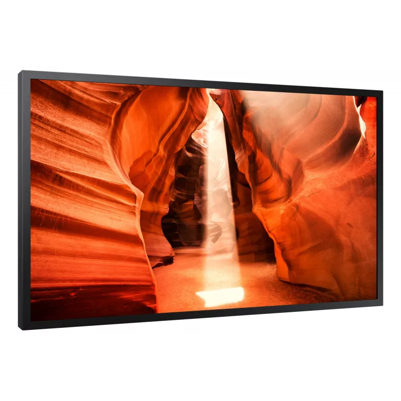 Samsung OM55N-S Skaitmeninės reklamos plokščiasis ekranas 139,7 cm (55 col.) LCD Wi-Fi 4000 cd/m² Full HD Juodas Integruotas procesorius Tizen 5.0