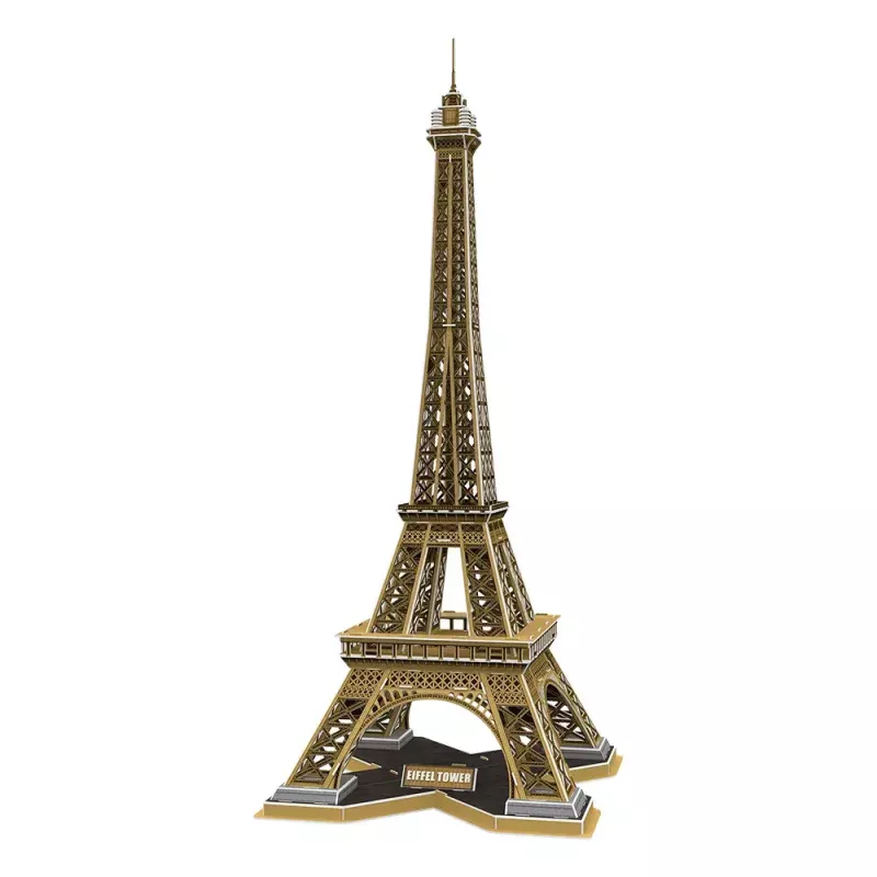 3D dėlionė CubicFun Eifelio bokštas 80 dalių Pastatai 306-DS0998