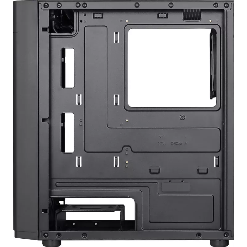 Aerocool HEXFORMBKV2 Micro ATX kompiuterio korpusas 3 ventiliatoriai FRGB juodas
