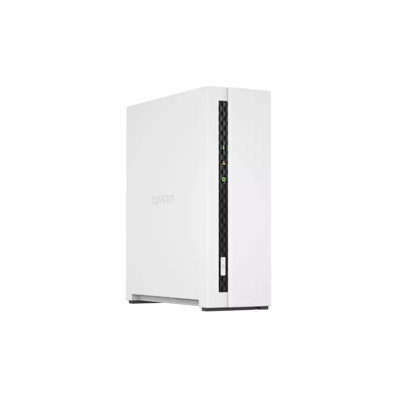 QNAP TS-133 NAS / saugojimo serveris bokštinis Cortex-A55 2 GB DDR4 0 TB QNAP Turbo System Baltas
