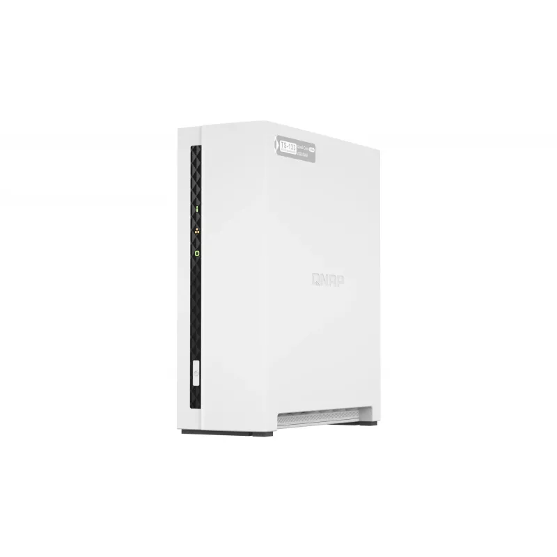 QNAP TS-133 NAS / saugojimo serveris bokštinis Cortex-A55 2 GB DDR4 0 TB QNAP Turbo System Baltas
