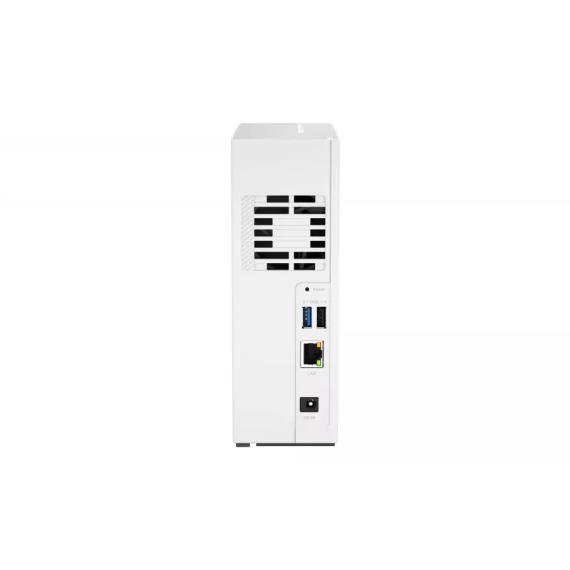 QNAP TS-133 NAS / saugojimo serveris bokštinis Cortex-A55 2 GB DDR4 0 TB QNAP Turbo System Baltas