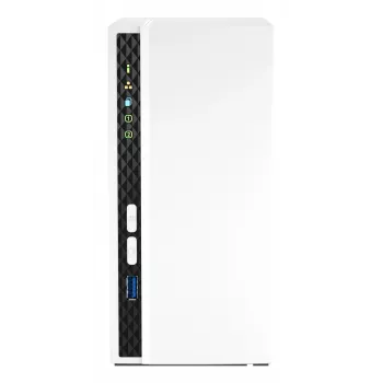 QNAP TS-233 NAS / saugojimo serveris bokštas ARM Cortex-A55 2 GB 0 TB QNAP QTS Baltas