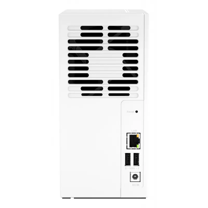 QNAP TS-233 NAS / saugojimo serveris bokštas ARM Cortex-A55 2 GB 0 TB QNAP QTS Baltas