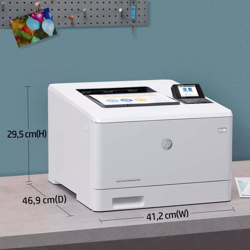HP Color LaserJet Enterprise M455dn, spalvotas lazerinis spausdintuvas, 600 x 600 DPI, A4, 27 ppm, dvipusis spausdinimas