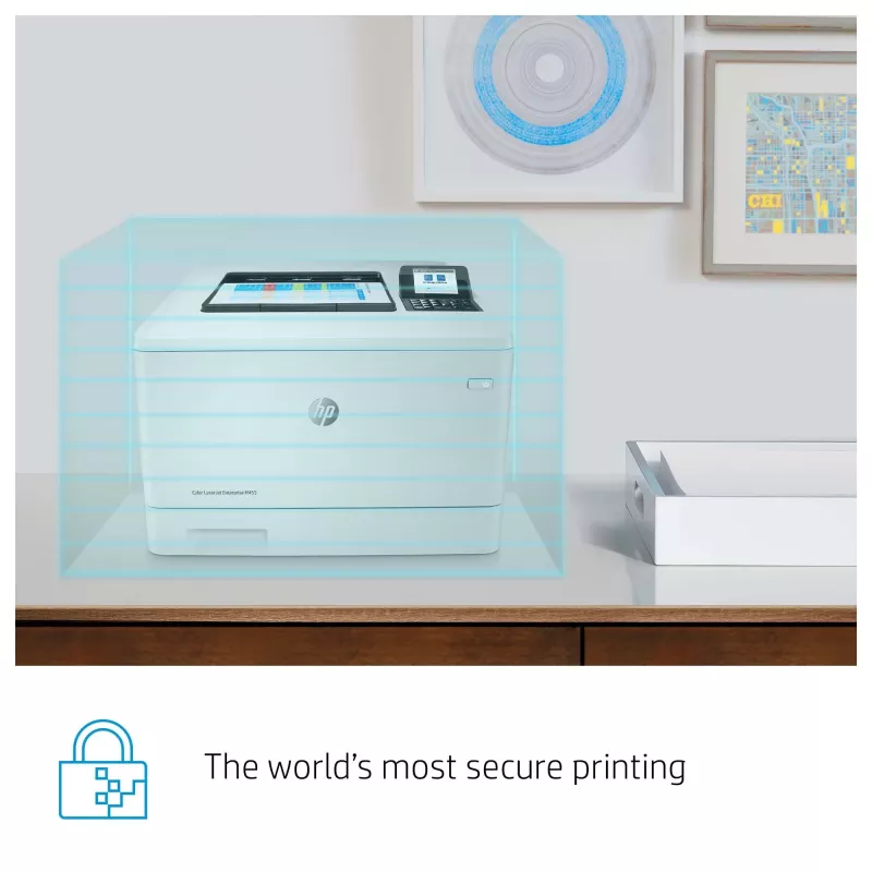 HP Color LaserJet Enterprise M455dn, spalvotas lazerinis spausdintuvas, 600 x 600 DPI, A4, 27 ppm, dvipusis spausdinimas