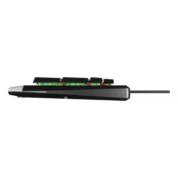 Gaming klaviatūra GENESIS Rhod 300 RGB USB QWERTY juoda