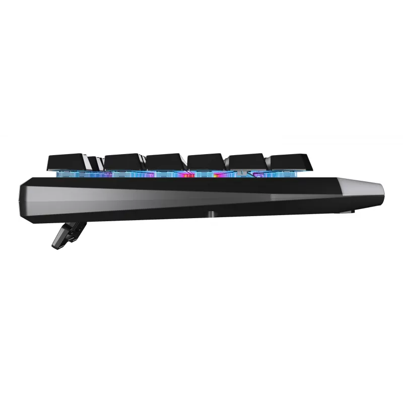 Gaming klaviatūra GENESIS Rhod 300 RGB USB QWERTY juoda